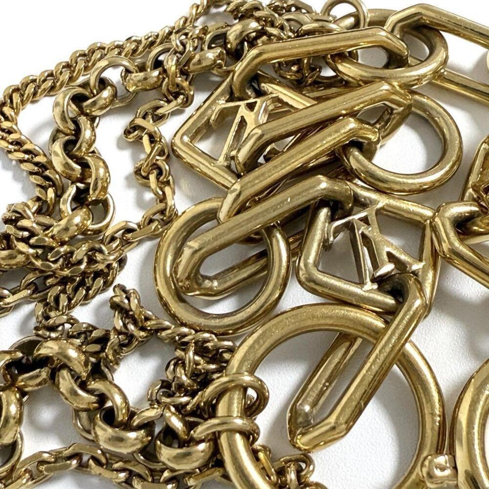 LOUIS VUITTON Gold Charm Bracelet - Picture 6 of 10